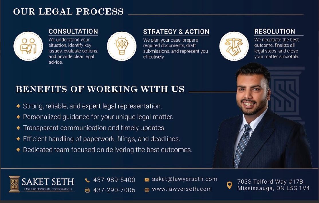 Saket Seth Business Card